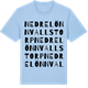 Blue Soul t-shirt med Nedre Lönnvallstorp ordlek t-shirt