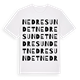 Nedre Sundet ordlek t-shirt