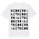 Nedre Vraket ordlek t-shirt