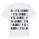 Nifsand ordlek t-shirt