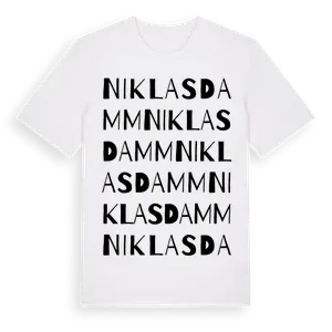 Niklasdamm ordlek t-shirt – ekologisk bomull t-shirt från Pinshirt