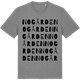Mid Heather Gray t-shirt med Nogården ordlek t-shirt