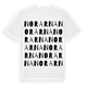 Norarna ordlek t-shirt