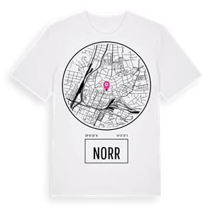 Norr t-shirt – ekologisk bomull t-shirt från Pinshirt