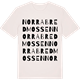 Vintage White t-shirt med Norra Bredmossen ordlek t-shirt