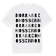 Norra Bredmossen ordlek t-shirt