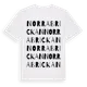 White t-shirt med Norra Brickan ordlek t-shirt