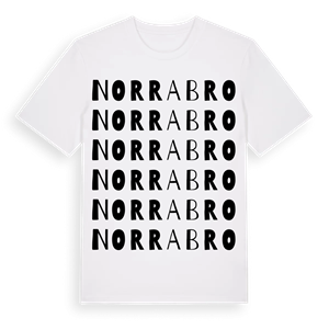 Norra Bro ordlek t-shirt – ekologisk bomull t-shirt från Pinshirt