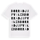 Norra Djupviken ordlek t-shirt