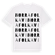 Norra Folkavi ordlek t-shirt