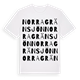 Norra Gränsjön ordlek t-shirt