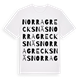 Norra Grecksnäs ordlek t-shirt