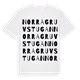 Norra Gruvstugan ordlek t-shirt