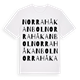 Norra Håkanbol ordlek t-shirt