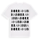 Norra Hunna ordlek t-shirt