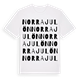 Norra Julön ordlek t-shirt