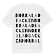 Norra Ladbacken ordlek t-shirt