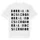 Norra Lindesberg ordlek t-shirt