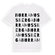 Norra Mossberga ordlek t-shirt