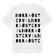 Norra Östervik ordlek t-shirt