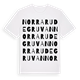 Norra Rudegruvan ordlek t-shirt