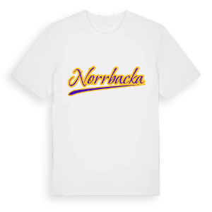Norrbacka baseball t-shirt – ekologisk bomull t-shirt från Pinshirt