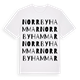 Norrbyhammar ordlek t-shirt