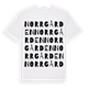Norrgården ordlek t-shirt