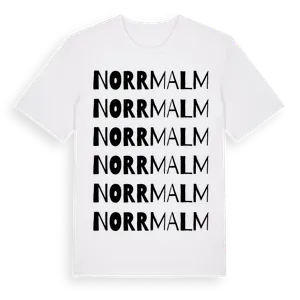 Norrmalm ordlek t-shirt – ekologisk bomull t-shirt från Pinshirt