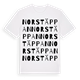Norstäppan ordlek t-shirt