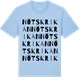 Blue Soul t-shirt med Nötskrikan ordlek t-shirt