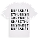 Nubbsnåret ordlek t-shirt