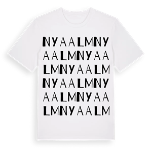 Nya Alm ordlek t-shirt – ekologisk bomull t-shirt från Pinshirt