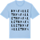 Blue Soul t-shirt med Nya Fallet ordlek t-shirt