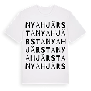 Nya Hjärsta ordlek t-shirt – ekologisk bomull t-shirt från Pinshirt