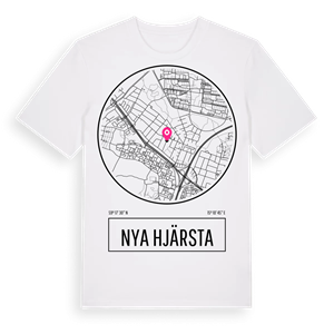 Nya Hjärsta t-shirt – ekologisk bomull t-shirt från Pinshirt