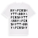 Nya Pershyttan ordlek t-shirt
