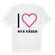 Jag älskar Nya vägen t-shirt stort tryck