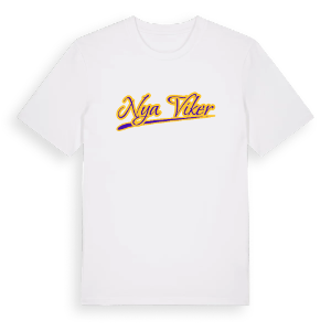 Nya Viker baseball t-shirt – ekologisk bomull t-shirt från Pinshirt