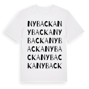 Nybacka ordlek t-shirt – ekologisk bomull t-shirt från Pinshirt