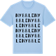 Blue Soul t-shirt med Nybble ordlek t-shirt