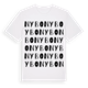 Nybo ordlek t-shirt