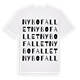 Nybofallet ordlek t-shirt