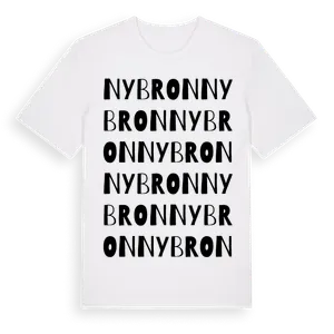 Nybron ordlek t-shirt – ekologisk bomull t-shirt från Pinshirt