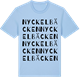 Blue Soul t-shirt med Nyckelbäcken ordlek t-shirt