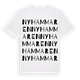 Nyhammaren ordlek t-shirt