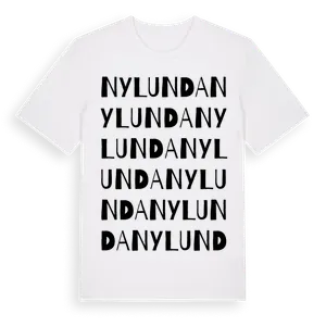 Nylunda ordlek t-shirt – ekologisk bomull t-shirt från Pinshirt