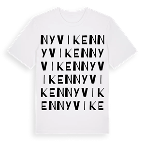 Nyviken ordlek t-shirt – ekologisk bomull t-shirt från Pinshirt