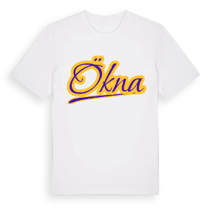 Ökna baseball t-shirt – ekologisk bomull t-shirt från Pinshirt