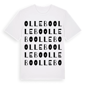 Ollebo ordlek t-shirt – ekologisk bomull t-shirt från Pinshirt